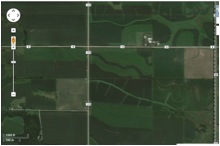 Satellite view of Nisbit mine Satellite view of Nisbit mine