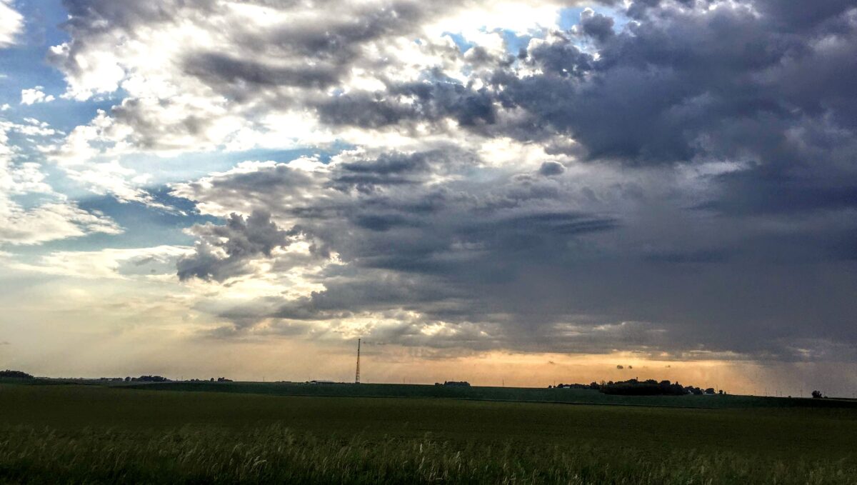 clouds and rain